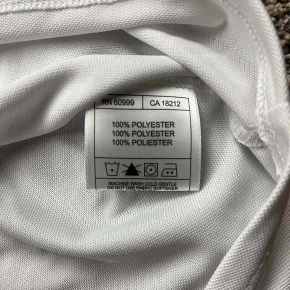 Chicago Cubs Antigua Womens‎ Polo Shirt XL White MLB Golf Performance Patch Logo - Picture 4 of 9